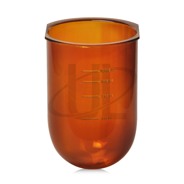 Glass Jar 1 Ltr Amber “L” Type